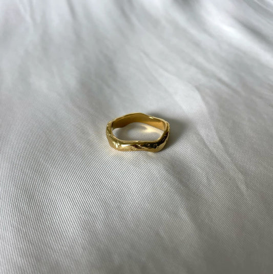 River Ring Guld