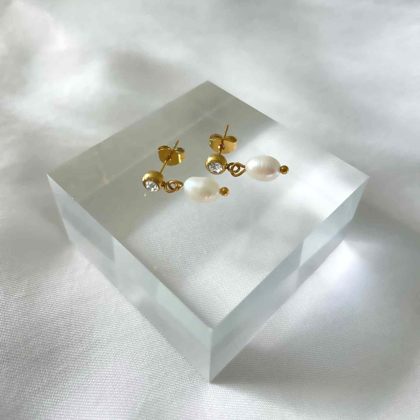 Perla Örhänge Guld