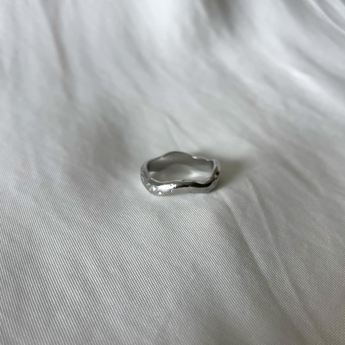 River Ring Silver