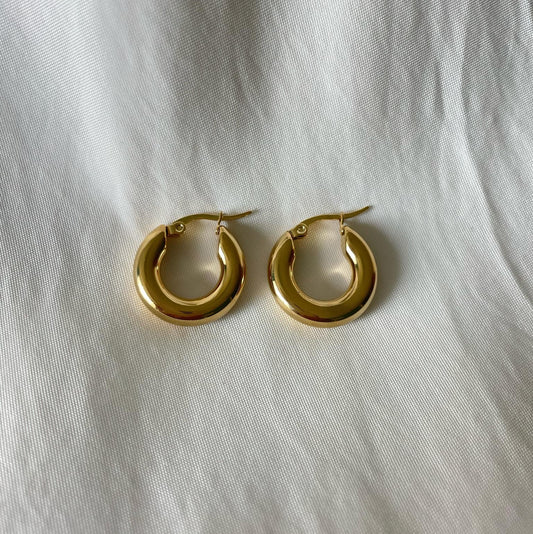 Sydney Hoop Örhänge Guld