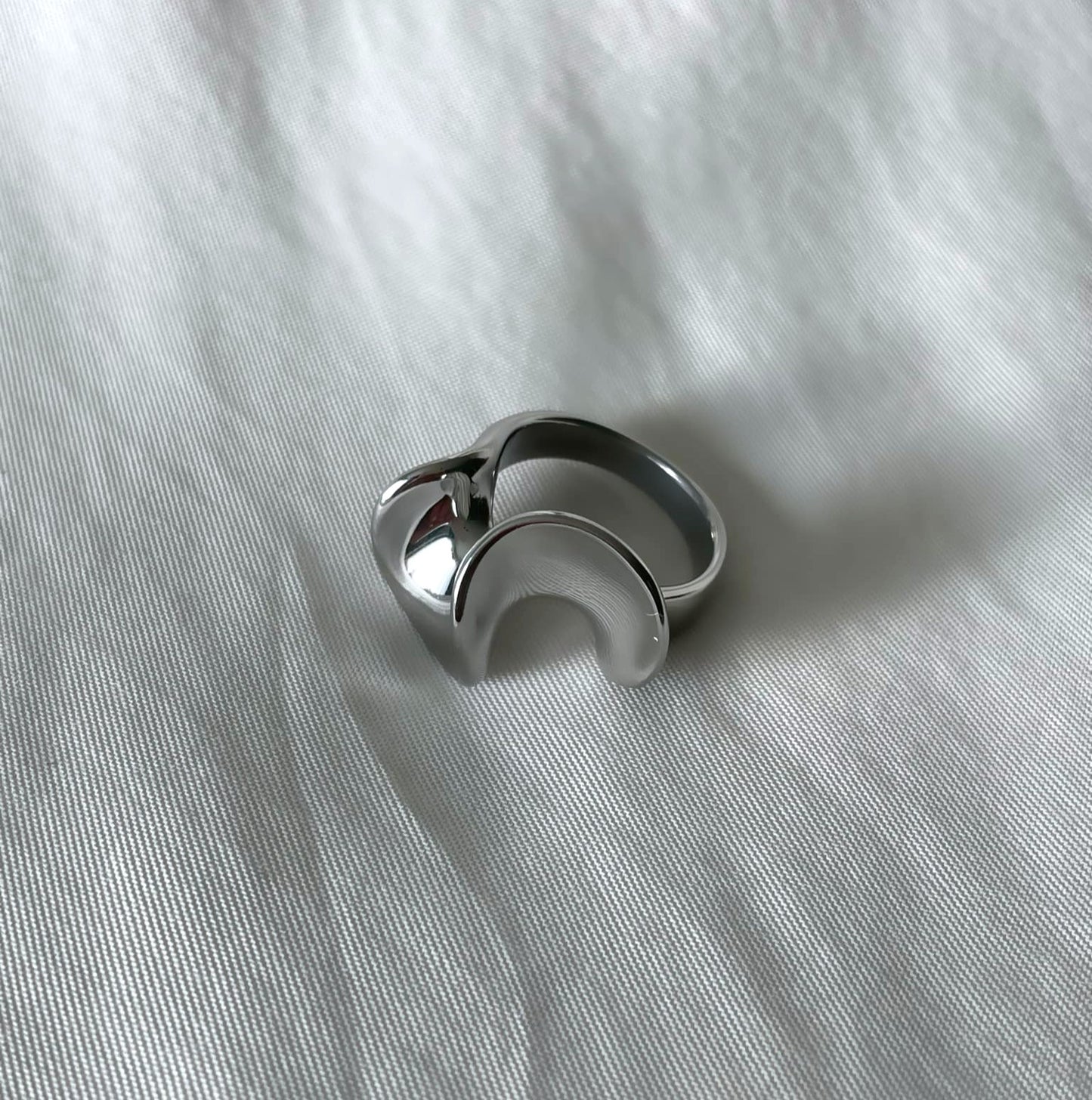 Wave Ring Silver
