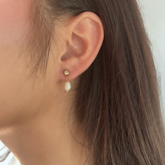 Perla Örhänge Guld