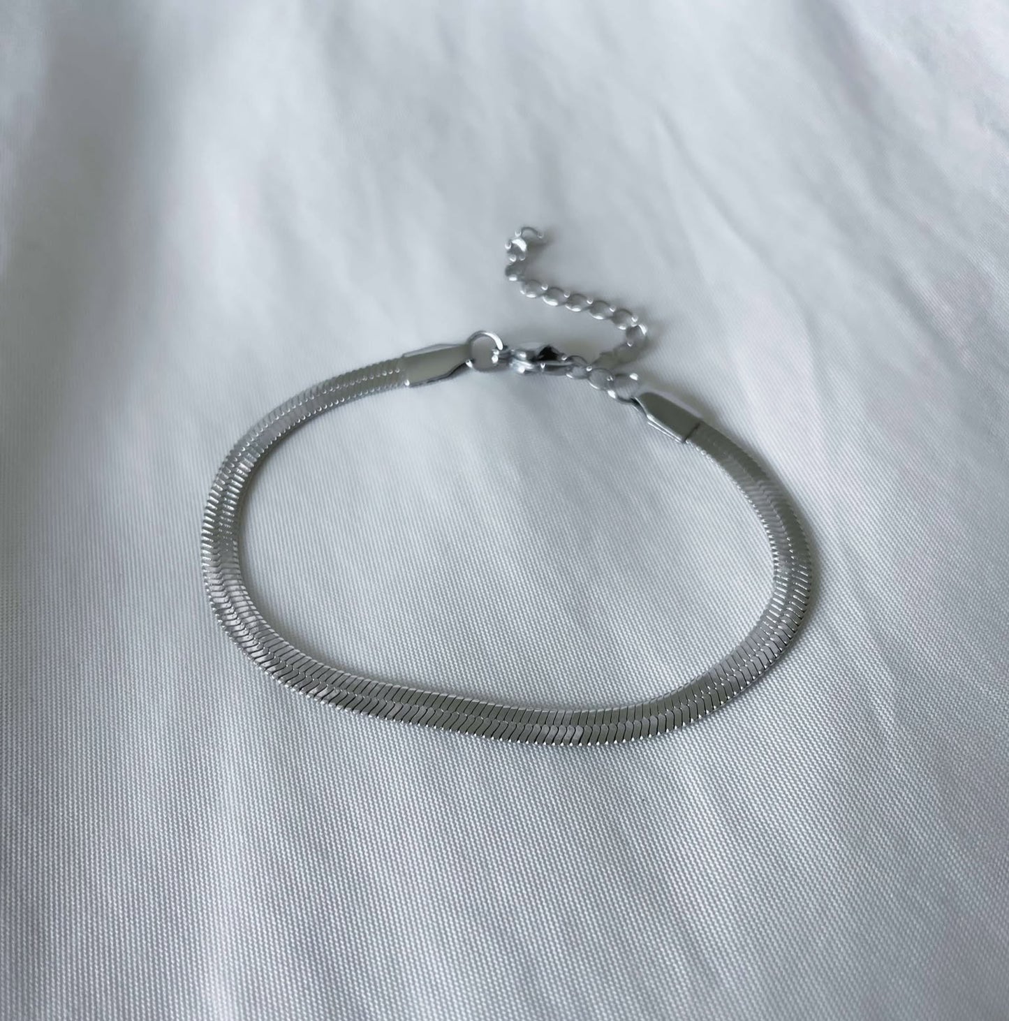 Snake chain Armband Silver