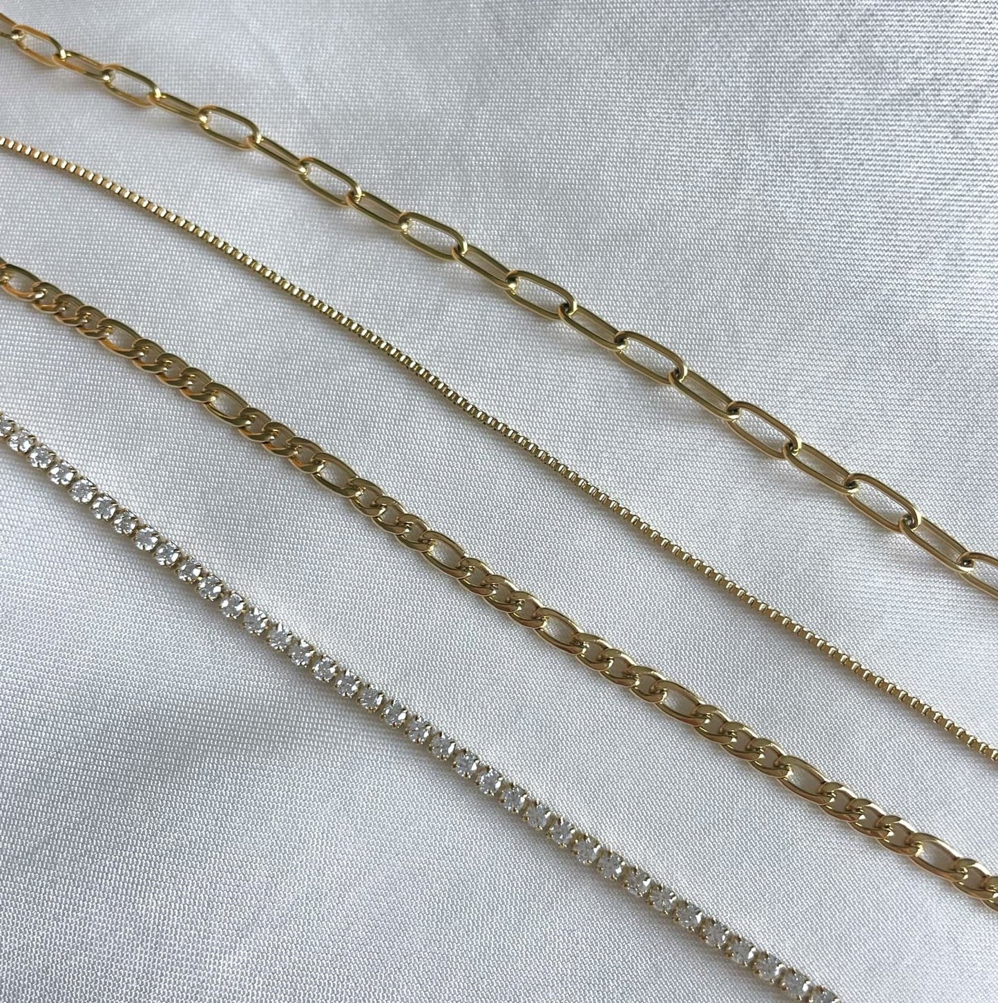 Thea Tennis Armband Guld